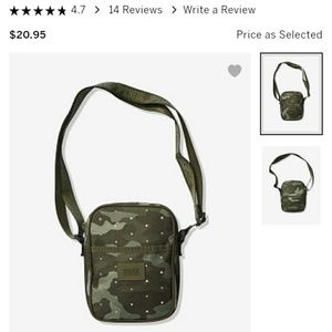 PINK Camo Crossbody NWT